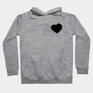 Black Heart Hoodie